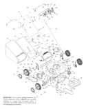 Page A Diagram and Parts List for 12AS469E701 2004 Yard Man Lawn Mower